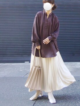 「アンブルネージュ」｜「アイテム（ブーツ）」を使った、マルルン♪ さん（レディース・159cm）の夏コーディネート