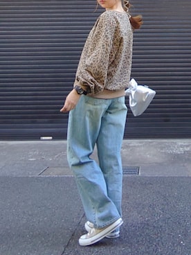 「tiptop」｜「アイテム（アナログ腕時計）」を使った、マルルン♪ さん（レディース・159cm）の秋コーディネート