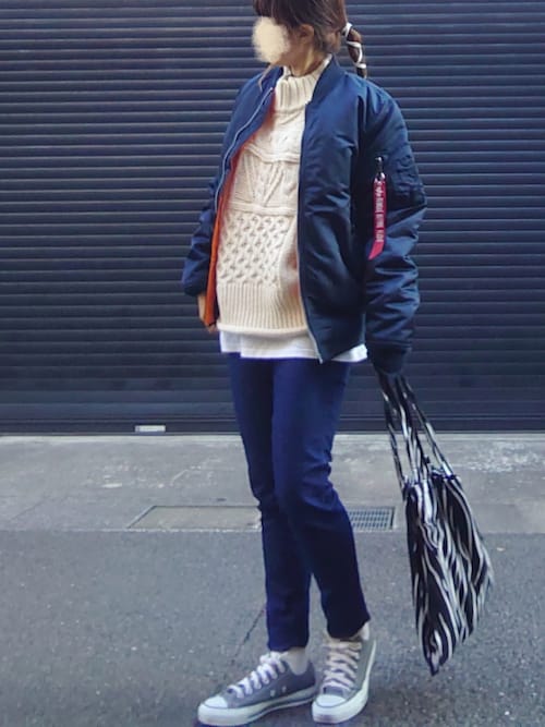 マルルン さんのma 1を使ったコーディネート Zozotown