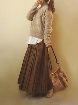 マルルン♪ さん（レディース・159cm）の冬コーディネート