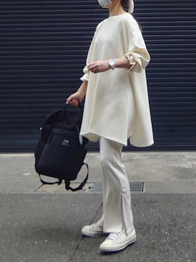 「White Collection（ホワイトコレクション）のアイテム」を使った、マルルン♪ さん（レディース・159cm）の冬コーディネート