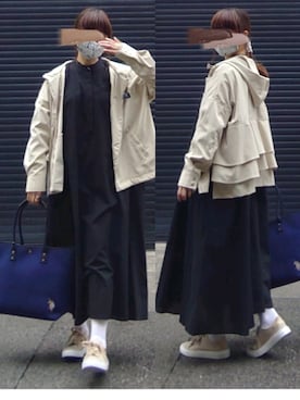 「White Collection（ホワイトコレクション）のアイテム」を使った、マルルン♪ さん（レディース・159cm）の冬コーディネート