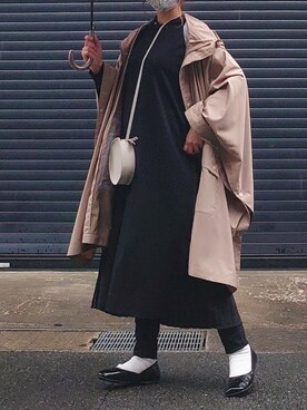 「socolla（ソコラ）のアイテム（ワンピース/ドレス）」を使った、マルルン♪ さん（レディース・159cm）の春コーディネート