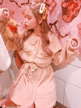 「Swankiss（スワンキス）のアイテム（ジャケット/アウター）」を使った、林田　沙綾さん（レディース・162cm）の秋コーディネート