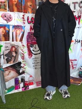 「BASISBROEK（バシスブルック）のアイテム（その他アウター）」を使った、きたむらさん（メンズ・168cm）の秋コーディネート