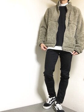 「アイテム（ブルゾン）」を使った、まるたさん（メンズ・173cm・10代）の秋コーディネート