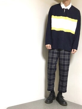 まるたさん（メンズ・173cm）の春コーディネート