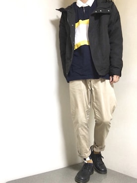 まるたさん（メンズ・173cm）の冬コーディネート