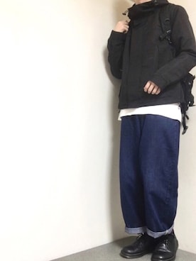「平成最後のWEARISTAセンバツ」｜「アイテム（マウンテンパーカー）」を使った、まるたさん（メンズ・173cm）の春コーディネート