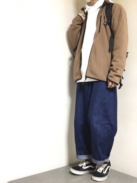 「平成最後のWEARISTAセンバツ」｜「アイテム（ブルゾン）」を使った、まるたさん（メンズ・173cm）の春コーディネート