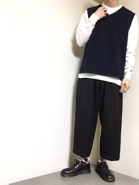 まるたさん（メンズ・173cm）の春コーディネート