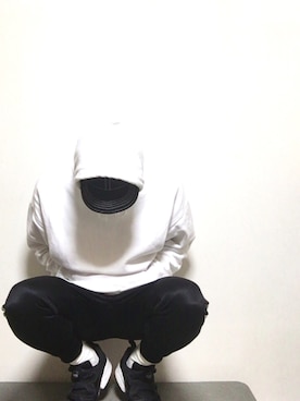 「REPIDO（リピード）のアイテム（パンツ）」を使った、まるたさん（メンズ・173cm）の夏コーディネート