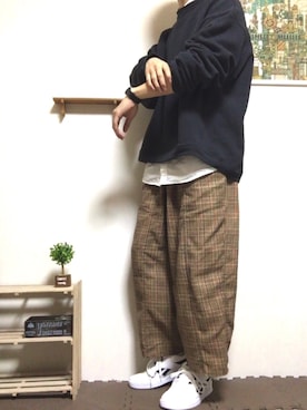 まるたさん（メンズ・173cm）の冬コーディネート