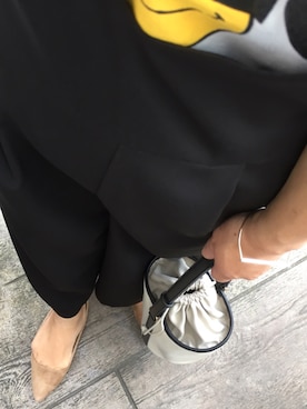 「ハニーズ」｜「アイテム（サロペット/オーバーオール）」を使った、りまりまさん（レディース・155cm）の秋コーディネート