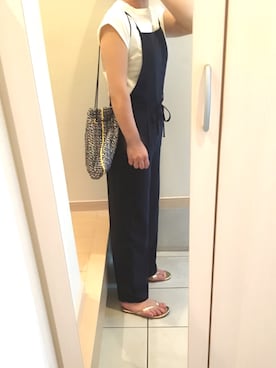 「LUCA/LADY LUCK LUCA（ルカ/レディラックルカ）のアイテム（スウェット）」を使った、りまりまさん（レディース・155cm）の夏コーディネート