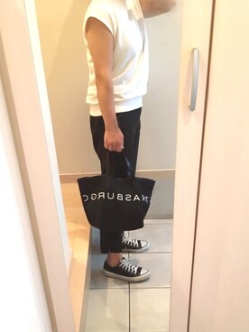 「STRAS BURGO（ストラスブルゴ）のアイテム」を使った、りまりまさん（レディース・155cm）の秋コーディネート