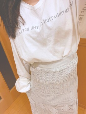 milkさん（レディース・151cm）の春コーディネート