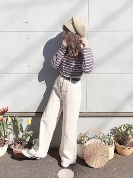 fuuさん（レディース・149cm）の春コーディネート