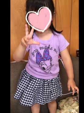 「連投すみません」｜minaton☺︎Kidsさん（キッズ・90cm）の夏コーディネート