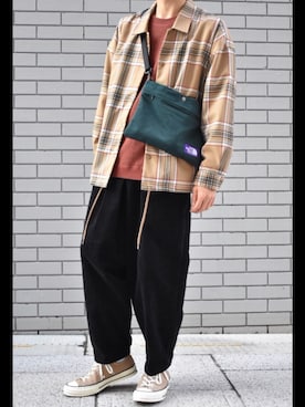 「秋のブラウンスタイル」｜「アイテム（ジャケット/アウター）」を使った、kaiさん（メンズ・165cm）の秋コーディネート