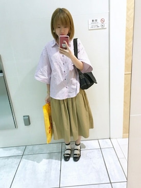 「KATIE JUDITHのアイテム」を使った、mskさん（レディース・164cm）の秋コーディネート