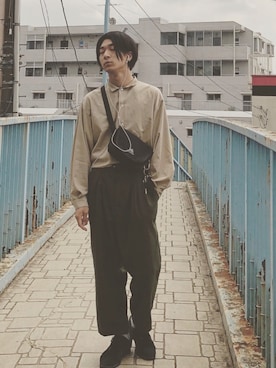 anyiさん（メンズ・171cm）の秋コーディネート