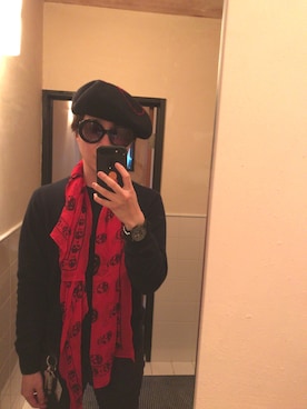 yuさん（メンズ・165cm）の冬コーディネート