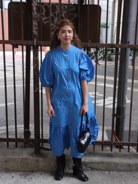「アイテム（ワンピース/ドレス）」を使った、anjyuさん（レディース・156cm・10代）の夏コーディネート