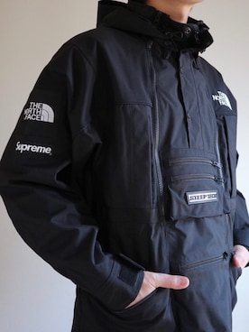 「Supreme x The North Face」｜「アイテム（ナイロンジャケット）」を使った、sさん（メンズ・175cm）の春コーディネート