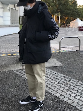 「CONS SBのアイテム」を使った、sさん（メンズ・175cm）の秋コーディネート