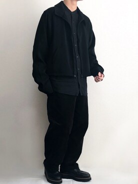 「HARE（ハレ）のアイテム（シューズ）」を使った、sakuさん（メンズ・165cm）の秋コーディネート