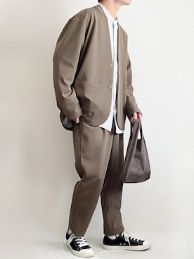 sakuさん(メンズ・165cm)の春コーディネート