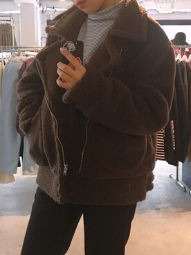 「hongdea」｜YeonLeeさん（レディース・163cm）の冬コーディネート