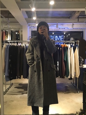 「hongdea」｜YeonLeeさん（レディース・163cm）の冬コーディネート