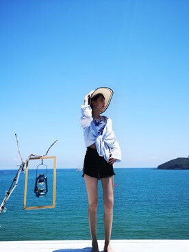 拆分拼接组合さんのコーディネート