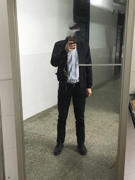 「TELLASON（テラソン）のアイテム」を使った、纯乐さん（メンズ・177cm）の春コーディネート