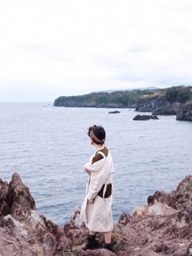 「baebae（ベベ）のアイテム」を使った、茶さん（レディース・162cm）の春コーディネート