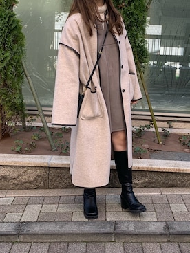 ことさん（レディース・160cm）の春コーディネート