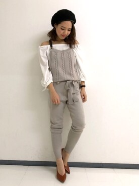 「ROYAL PARTY」｜ROYALPARTYさん（レディース・166cm）の冬コーディネート