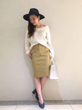 「ROYAL PARTY」｜「アイテム（パンプス）」を使った、ROYALPARTYさん（レディース・166cm）の春コーディネート