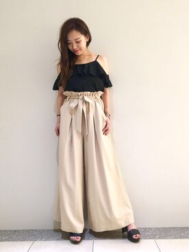 「ROYAL PARTY」｜ROYALPARTYさん（レディース・166cm）の春コーディネート