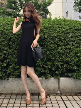 「ROYAL PARTY」｜「アイテム（パンプス）」を使った、ROYALPARTYさん（レディース・166cm）の秋コーディネート