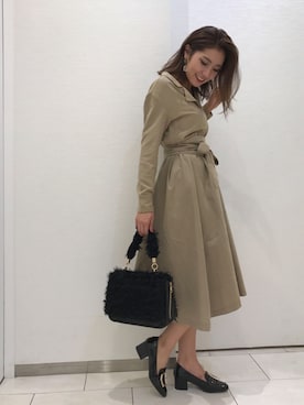 「ROYAL PARTY」｜「アイテム（パンプス）」を使った、ROYALPARTYさん（レディース・166cm）の秋コーディネート
