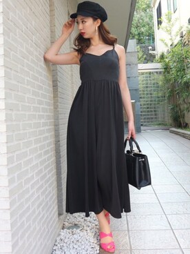 「ROYAL PARTY（ロイヤルパーティー）のアイテム（つなぎ/オールインワン）」を使った、ROYALPARTYさん（レディース・166cm）の春コーディネート