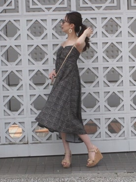 「ROYAL PARTY」｜ROYALPARTYさん（レディース・166cm）の夏コーディネート