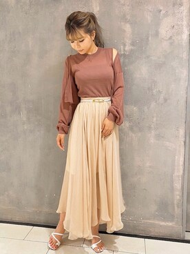 ROYALPARTYさん（レディース・166cm）の夏コーディネート