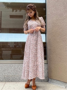 「美シルエット」｜「アイテム（ワンピース/ドレス）」を使った、ROYALPARTYさん（レディース・157cm）の夏コーディネート