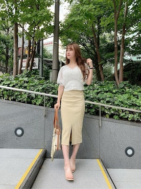 ROYALPARTYさん（レディース・161cm）の夏コーディネート