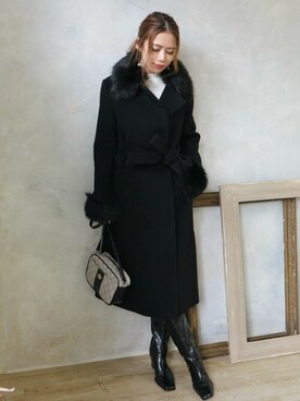 「ROYAL PARTY（ロイヤルパーティー）のアイテム（その他アウター）」を使った、ROYALPARTYさん（レディース・163cm）の秋コーディネート