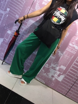 KAWAYUIさん（レディース・156cm）の夏コーディネート